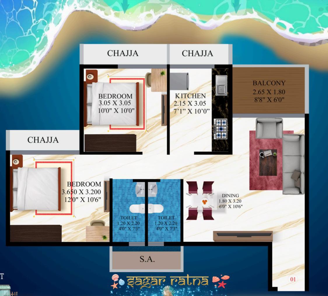 2 BHK