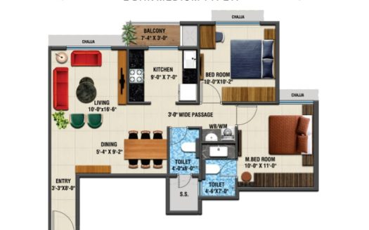 2 BHK – Arihant Advika – Sec 9 – Vashi