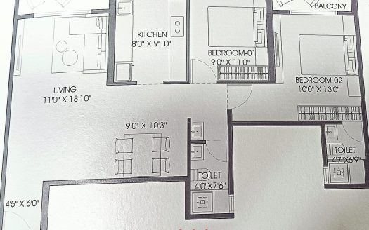 2 BHK – Gami Satyam Palacio – Sector 2 – Kharghar