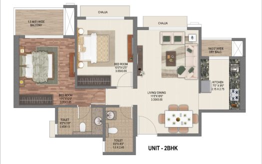 2 BHK – Sai World Dream – Dombivli