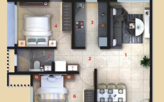 2BHK – Gami Jaydeep Estella – Chembur