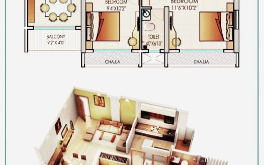 2 BHK – Thakur Neelkamal – Sec 8 – Pushpak Nagar, Dapoli