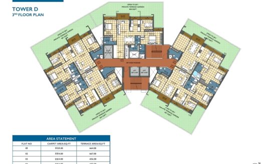 3 BHK – Swaminarayan City – Mothgaon – Dombivli West